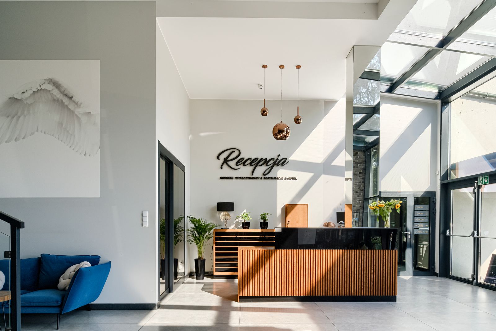 Recepcja hotelu
